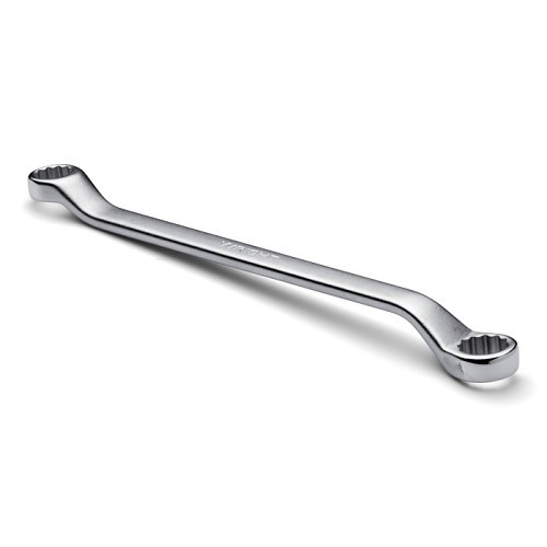 Wright Tool 54046 Double Offset Wrench, Measurement System: SAE, 12 Points, 18.5 in Overall Length, Box Handle Bend Type, Alloy Steel, Satin